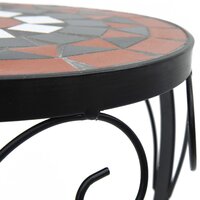 Plantenstandaards 3 st keramiek terracottakleurig en wit 7