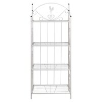 Vierkant Plantenrek Maria (wit) 2