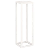 3-delige Plantenstandaardset massief grenenhout wit 7