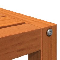 Plantenstandaards 3 st massief grenenhout wasbruin 8