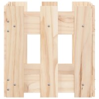 Plantenbak met hekontwerp 30x30x30 cm massief grenenhout 5