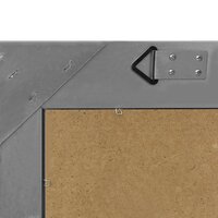 Wandspiegel barok stijl 60x40 cm zwart 5