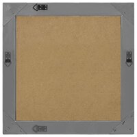 Wandspiegel Barokstijl 60x60 cm zwart 3