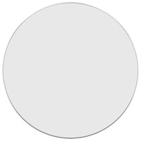 Wandspiegel rond &Oslash;60 cm zilverkleurig 2