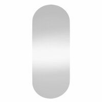 Wandspiegel 30x70 cm ovaal glas 3