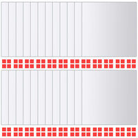 24 st Spiegeltegels vierkant glas 2