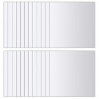 24 st Spiegeltegels vierkant glas 4