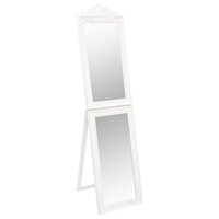 Spiegel vrijstaand 50x200 cm wit 2