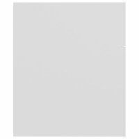 2-delige Badkamermeubelset bewerkt hout wit 10