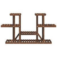 Plantenstandaard 110x25x73 cm massief vurenhout 5