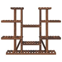 Plantenstandaard 110x25x110,5 cm massief vurenhout 4