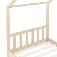 Kinderbedframe massief grenenhout 70x140 cm 6