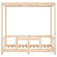 Kinderbedframe 70x140 cm massief grenenhout 4