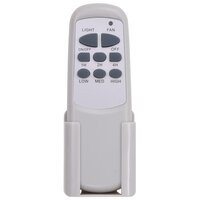 Plafondventilator met lamp 128 cm bruin 11