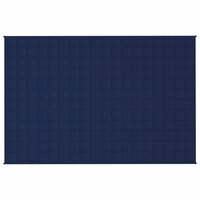 Verzwaringsdeken 122x183 cm 9 kg stof blauw 3