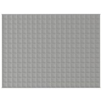 Verzwaringsdeken 150x200 cm 7 kg stof grijs 3