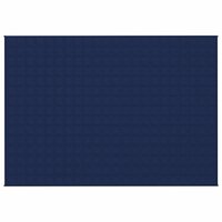 Verzwaringsdeken 155x220 cm 11 kg stof blauw 3