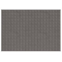 Verzwaringsdeken 150x200 cm 11 kg stof grijs 3