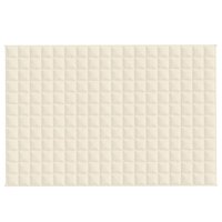 Verzwaringsdeken 120x180 cm 5 kg stof lichtcr&egrave;mekleurig 3