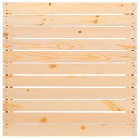 Tuinvoetenbank met kussen massief grenenhout 4