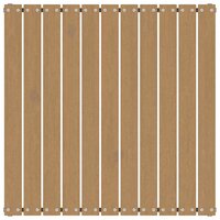 Tuinvoetenbank met kussen massief grenenhout honingbruin 4