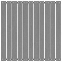 Tuinvoetenbanken 2 st met kussens massief grenenhout grijs 5