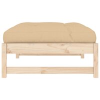 Tuinvoetenbank 120x80 cm massief grenenhout 5