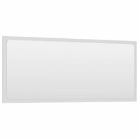 Badkamermeubelset bewerkt hout wit 10