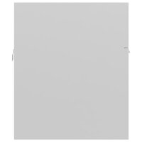 2-delige Badkamermeubelset bewerkt hout hoogglans wit 10