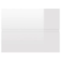 2-delige Badkamermeubelset bewerkt hout hoogglans wit 11