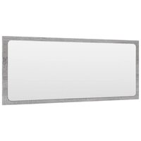 2-delige Badkamermeubelset bewerkt hout grijs sonoma eikenkleur 10