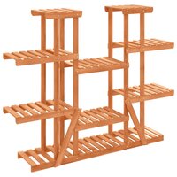 Plantenstandaard 110x25x110,5 cm massief vurenhout 2