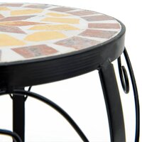 Plantenstandaards 3 st keramiek terracottakleurig en wit 7