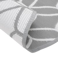 Buitenkleed &Oslash;120 cm polypropeen grijs 5