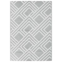 Buitenkleed 140x200 cm polypropeen grijs 2