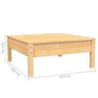 3-delige Loungeset met cr&egrave;mekleurige kussens massief grenenhout 10