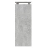 Wandtafel 80x30x80 cm spaanplaat betongrijs 5