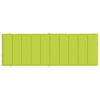 Ligbedkussen 186x58x3 cm oxford stof heldergroen 5