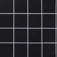 Tuinbankkussen ruitpatroon 120x50x3 cm oxford stof zwart 6