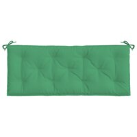 Tuinbankkussens 2 st 120x50x7 cm oxford stof groen 5