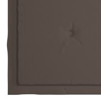 Tuinstoelkussens 4 st 40x40x3 cm oxford stof taupe 6