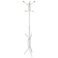 Kapstok 176 cm gepoedercoat ijzer wit 6