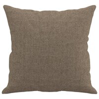 Sierkussens 2 st 40x40 cm stof taupe 4