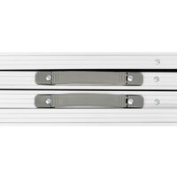 Campingtafel inklapbaar en verstelbaar 240x60 cm aluminium 4