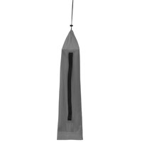 Campingbed 180x60x19 cm oxford stof en staal grijs 5