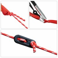 Koepeltent voor gezin 11-persoons waterdicht groen 11