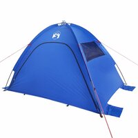 Strandtent waterdicht azuurblauw 5