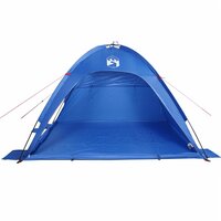 Strandtent waterdicht azuurblauw 6