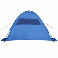 Strandtent waterdicht azuurblauw 9