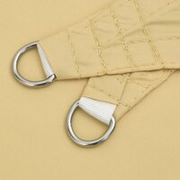 Zonnezeil 3x3x3 m 100% polyester oxford zandkleurig 5